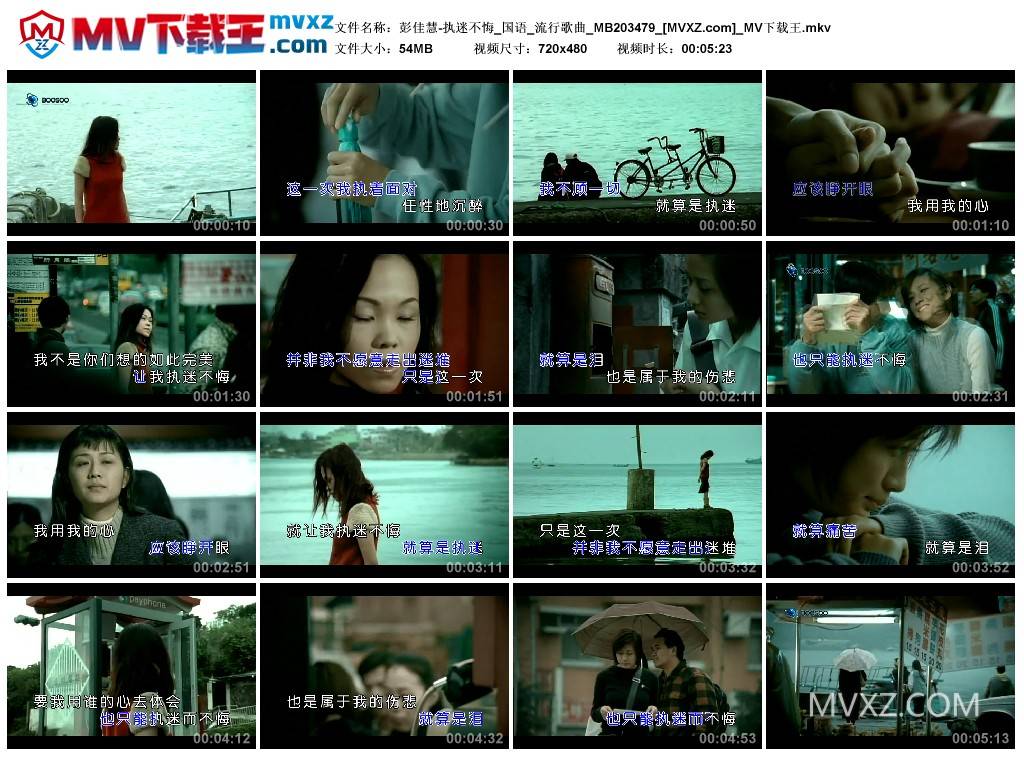 彭佳慧-执迷不悔_国语_流行歌曲_MB203479
